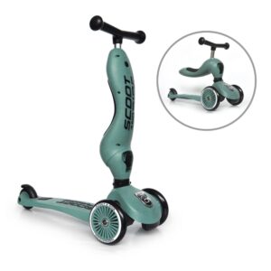 Trotineta copii transformabila 2 in 1 Scoot  Ride HighwayKick 1 Forest