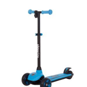 Trotineta KikkaBoo electrica cu lumini Fury Blue