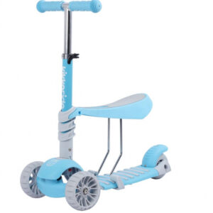 Trotineta evolutiva KikkaBoo 3 in 1 BonBon Blue