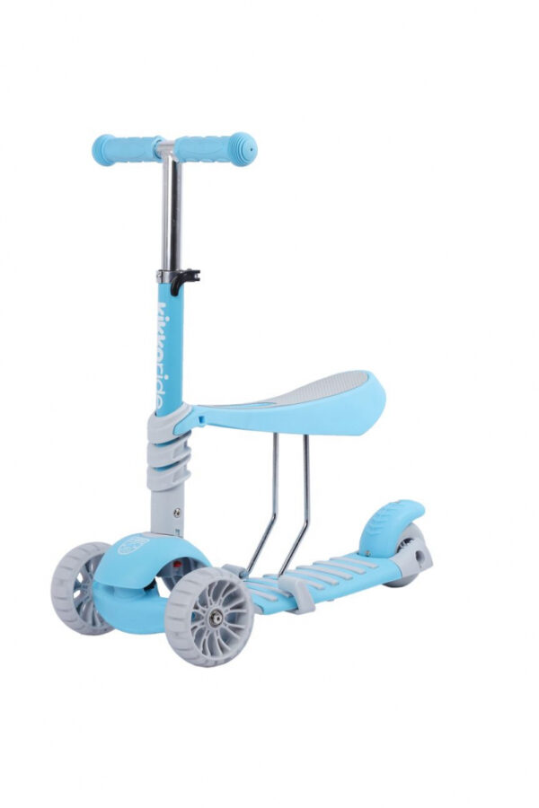 Trotineta evolutiva KikkaBoo 3 in 1 BonBon Blue