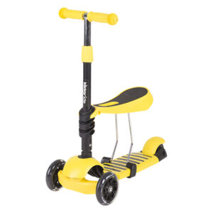 Trotineta evolutiva Scooter 3 in 1 Ride and Skate Yellow