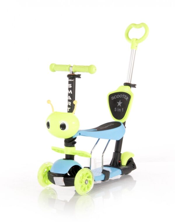 Trotineta pentru copii Smart Plus Blue  Green