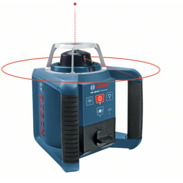 Nivela laser BOSCH GRL 300 HV, profesional, grad protectie IP54, cu baterii