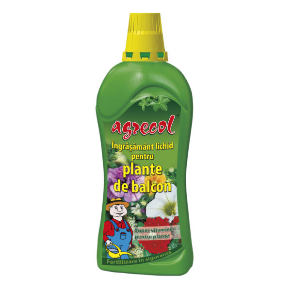 Ingrasamantul lichid Agrecol, pentru plante balcon, 750 ml