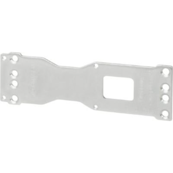 Placa de montaj Assa Abloy, otel, gri, 183 x 56 mm