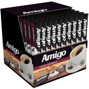 Set 100 Plicuri Cafea Solubila Amigo, 1.8g/Plic