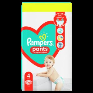 PAMPERS BABY PANTS 4 MAXI 9-15KG 48 BUCATI