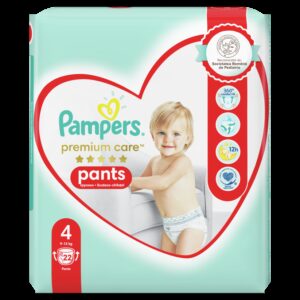 PAMPERS PREMIUM CARE 4 PANTS 9-15KG 22 BUCATI