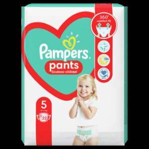 PAMPERS BABY PANTS 5 12-17KG 22 BUCATI