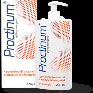 ZDROVIT PROCTINUM GEL PENTRU IGIENA ANO-RECTALA 200ML