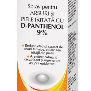 SANTADERM SPRAY CU D-PHANTENOL 9% 100ML