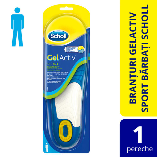 SCHOLL GELACTIV INSOLES SPORT MEN