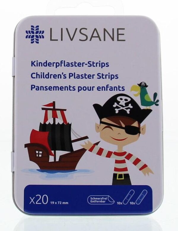 LIVSANE PLASTURI COPII CU PIRATI 20BUC