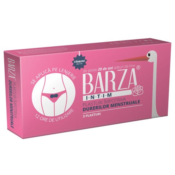 BARZA PLASTURI IMPOTRIVA DURERILOR MENSTRUALE