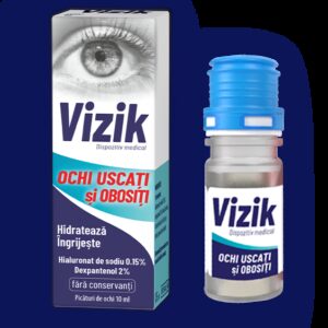 ZDROVIT VIZIK OCHI USCATI SI OBOSITI PICATURI OFTALMICE 10ML