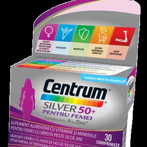 CENTRUM SILVER 50+ FEMEI 30 COMPRIMATE