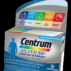 CENTRUM SILVER 50+ BARBATI 30 COMPRIMATE