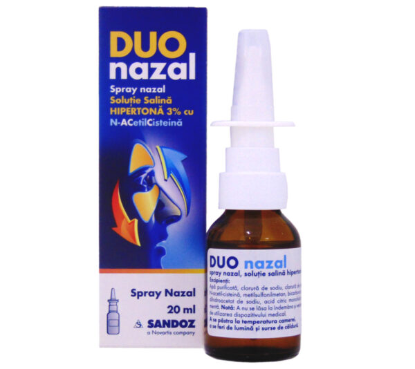 DUO NAZAL SPRAY 3% 20 ML