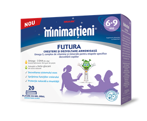 MINIMARTIENI FUTURA 6-9 ANI 20PLICURI CU GEL ORAL