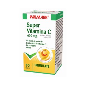 SUPER VITAMINA C 600MG X 30 TABLETE