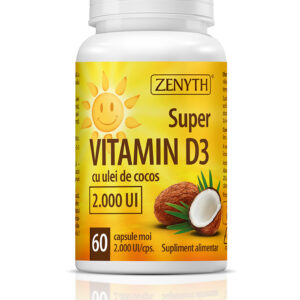 ZENYTH SUPER VITAMINA D3 2000UI X 60 CAPSULE MOI