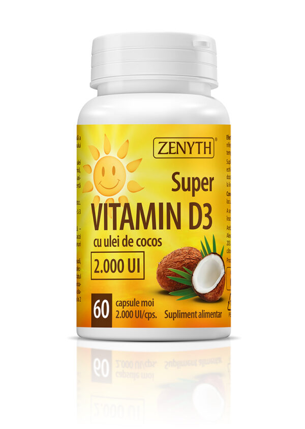 ZENYTH SUPER VITAMINA D3 2000UI X 60 CAPSULE MOI