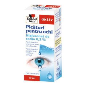 DOPPELHERZ AKTIV HYALUR 0.2% PICATURI OFTALMICE 10ML