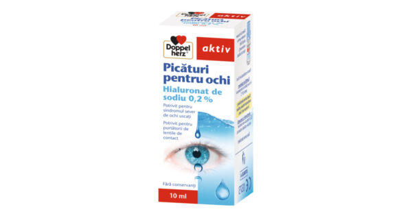 DOPPELHERZ AKTIV HYALUR 0.2% PICATURI OFTALMICE 10ML