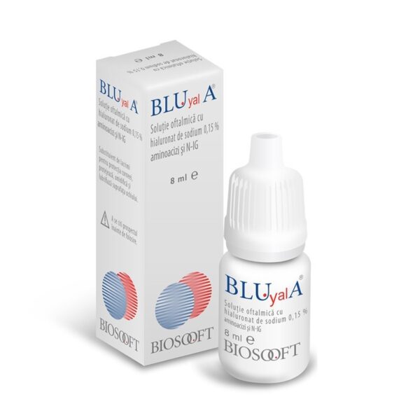 BLU YAL A 0.15% SOLUTIE OFTALMICA 8ML