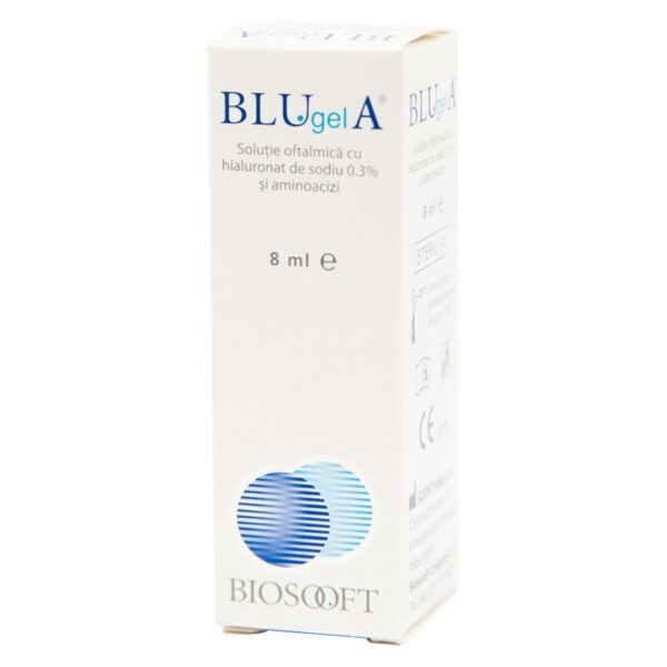 BLU GEL A 0.3% SOLUTIE OFTALMICA 8ML