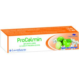 PROCALMIN GEL PT PIELE CU LEDUM PLASTURE SI LIME 40G