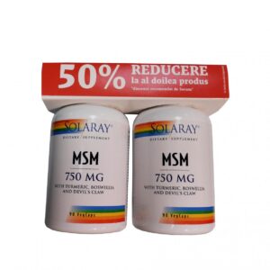 SECOM MSM 90 CAPSULE 1+1 50% REDUCERE LA AL 2-LEA