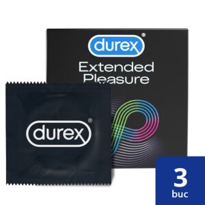 DUREX PREZERVATIVE EXTENDED PLEASURE 3 BUCATI