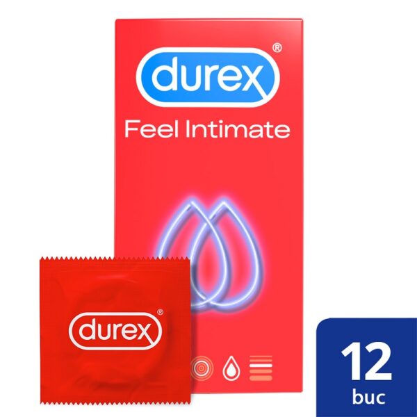 DUREX PREZERVATIVE FEEL INTIMATE 12 BUCATI