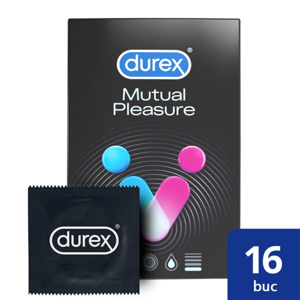 DUREX PREZERVATIVE MUTUAL PLEASURE 16 BUCATI