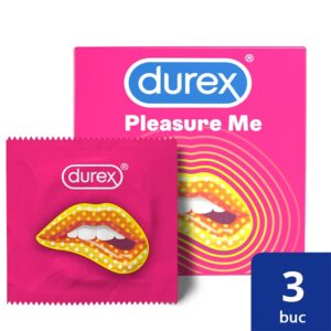 DUREX PREZERVATIVE PLEASURE ME 3 BUCATI