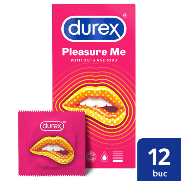 DUREX PREZERVATIVE PLEASURE ME 12 BUCATI