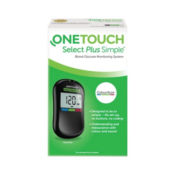 ONE TOUCH GLUCOMETRU SELECT PLUS SIMPLE 1BUC