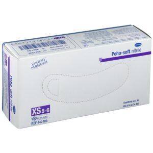 HARTMANN PEHA-SOFT MANUSI EXAMINARE NITRILE NEPUDRATE XS 100BUC