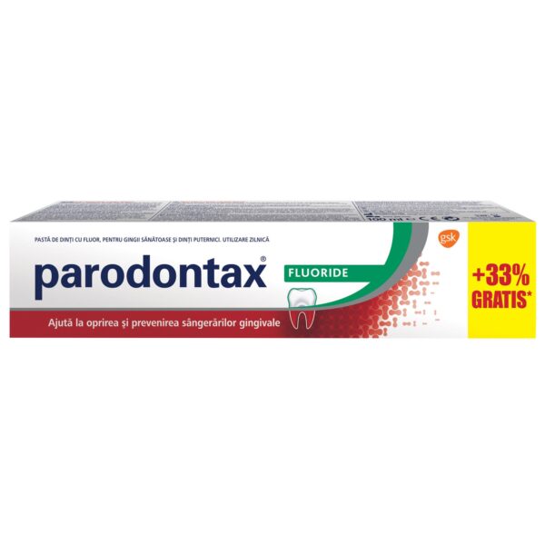 PARODONTAX PASTA DE DINTI FLUORIDE 100ML 33% GRATIS