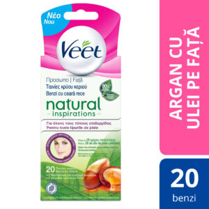 VEET BENZI CEARA RECE PENTRU FATA ULEI DE ARGAN 20BUC