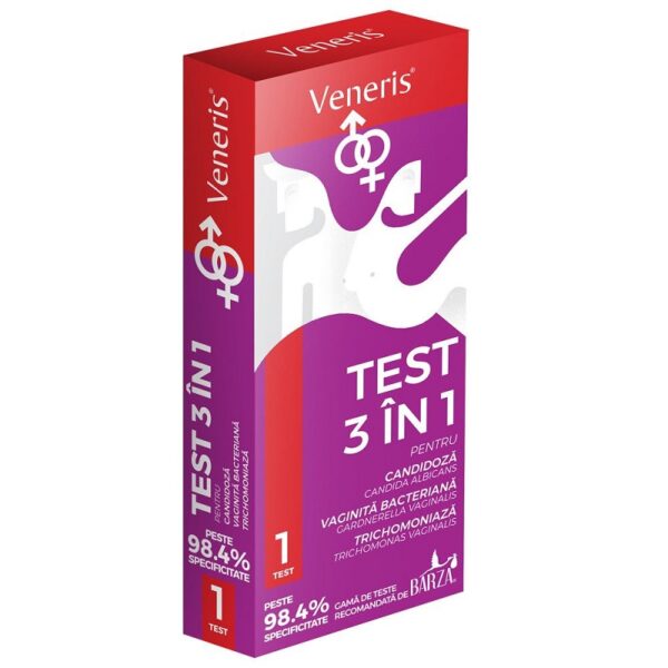 VENERIS TEST 3 IN 1 1BUC