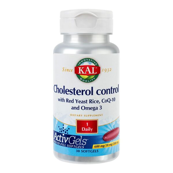 SECOM CHOLESTEROL CONTROL RED YEAST RICE + CO-Q10 + OMEGA-3 30 CAPSULE MOI