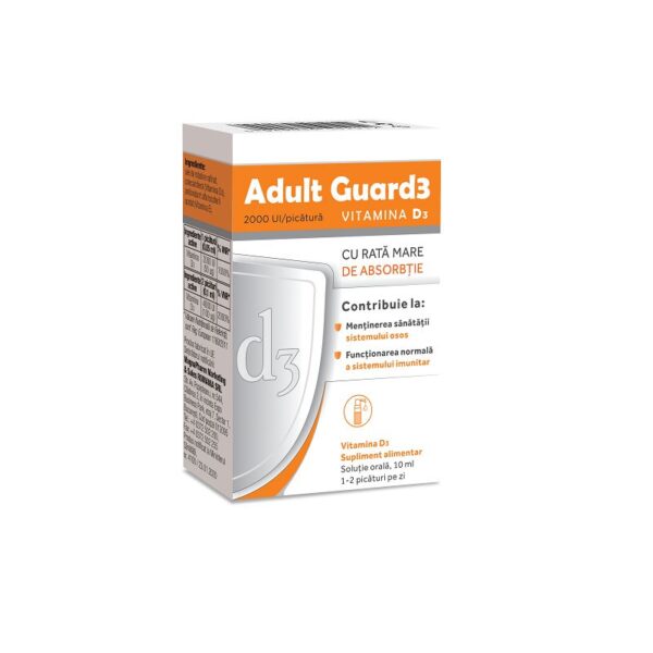 ADULT GUARD 3 2000UI VITAMINA D3 10ML