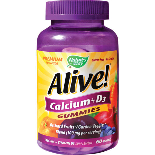 SECOM ALIVE CALCIUM + D3 GUMMIES 60BUC