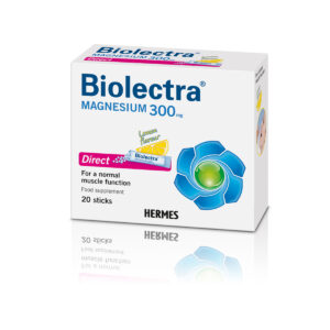 BIOLECTRA MAGNEZIU DIRECT LEMON 300MG X 20PLICURI