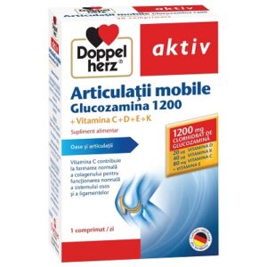 DOPPELHERZ AKTIV ARTICLULATII MOBILE GLUCOZAMINA 1200 X 30 COMPRIMATE