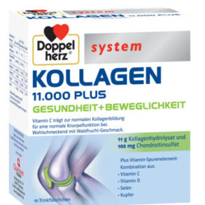 DOPPELHERZ SYSTEM KOLLAGEN 11000 PLUS 10 FIOLE