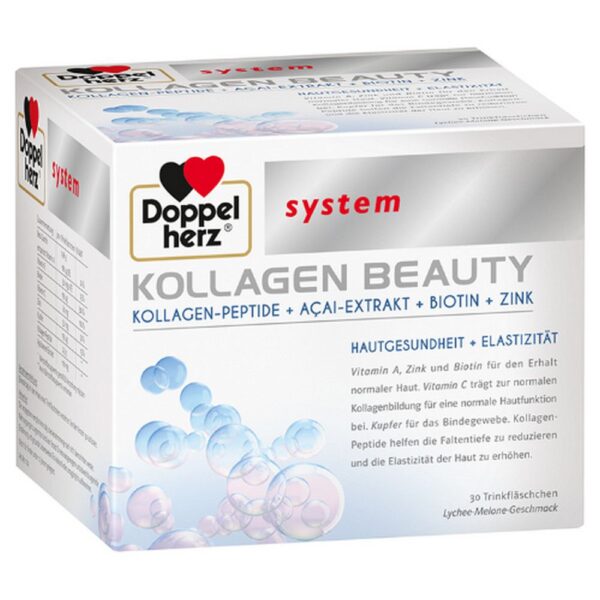 DOPPELHERZ SYSTEM KOLLAGEN BEAUTY 30 FIOLE