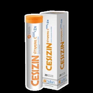 CESIZIN VITAMINA C 1000 + ZN 20 COMPRIMATE EFERVESCENTE